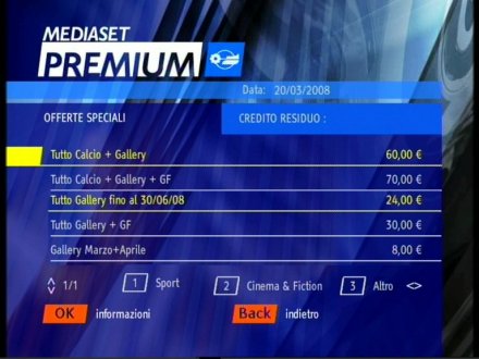 Immagine di Mediaset Premium, da oggi nuovi prezzi per le offerte speciali - Scopri su Digitale Terrestre